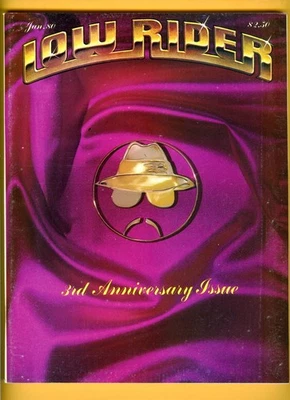 Low Rider Magazine Vol 3 #3 Jan 1980 FN+ 6.5 Chicano Car Culture Centerfold B - Image 1 of 2