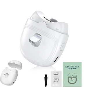 Safety Electric Nail Clipper Automatic Thick Nails Trimmer Professional Tool - Bild 1 von 11