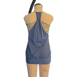 Lululemon Women's No Limits Tank Top w/ Built-In Bra Blue/Green Size 6? - Picture 1 of 9