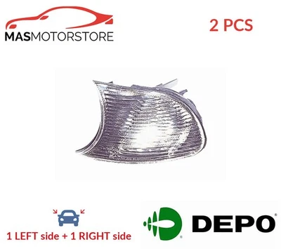 INDICATOR LIGHT BLINKER LAMP PAIR LORO 444-1507P-AE-S 2PCS FOR BMW 3,E46 - Image 1 of 4