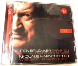 Anton Bruckner Symphony No. 9 Nikolaus Harnoncourt 2003 RCA SACD 2x CD - Picture 1 of 6