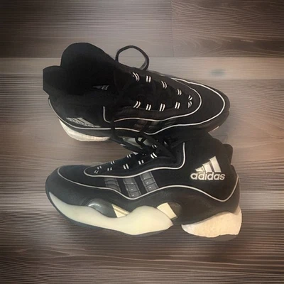 Adidas 98 Crazy BYW Boost Kobe Basketball Shoes Black White Men 9.5  - Image 1 of 4