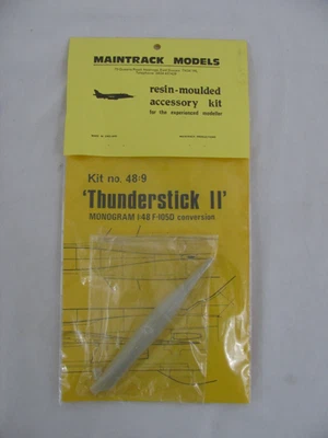 Maintrack Models Resin Thunderstick II for Monogram 1/48 F-105D Conversion Read! - Image 1 of 4