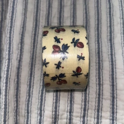 VTG Cut Edge Craft Ribbon  Cottagecore - Image 1 of 4