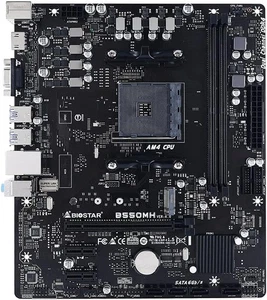 Biostar B550MH-E PRO AMD AM4 MicroATX DDR4 Desktop Motherboard - Picture 1 of 3
