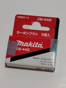 MAKITA CB442 CARBON BRUSH SET 195023-2 FOR MODELS: XSH01Z, BHR261 - Picture 1 of 1