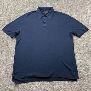 Rag & Bone Polo Shirt Men Extra Large Knit Cotton Blend Textured Sweater Harvey - Picture 1 of 11