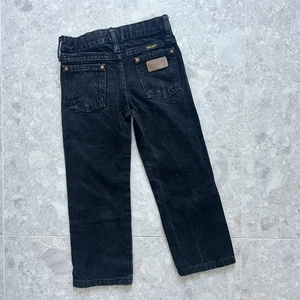 Wrangler Black Denim Jeans Size 4 - Picture 1 of 4