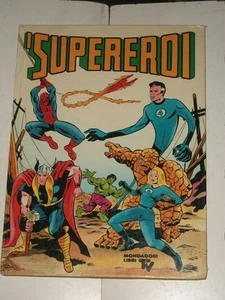 FRANCO FOSSATI-SUPEREROI-MARVEL MONDADORI LIBRI TV-PRIMA EDIZIONE 1981-SPIDERMAN - Foto 1 di 1
