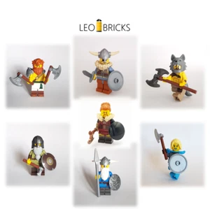 LEGO® Wikinger Vikings MOC Figuren AUSSUCHEN passend zu 21343 31132 76208 NEU - Bild 1 von 28