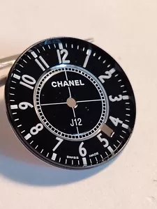CHANEL -J12-33MM -QUARTZ - CADRAN NOIR - ORIGINAL - PIETTAGE OK - Picture 1 of 4