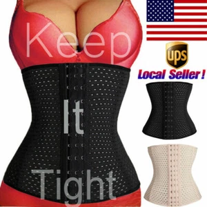 Frauen Body Shaper Taillentrainer Korsett Bauch Shapewear Schlankmacher Gürtel Wickeloptik - Bild 1 von 18