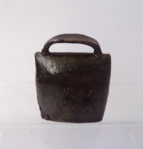 Vintage Small Cow Goat Sheep Bell French Swiss Austrian Hand Made Forged Lot2 - Picture 1 of 9