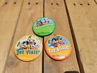 Walt Disney World 1ST Visit Celebration Pins Buttons Pack of 3 Mickey Mouse