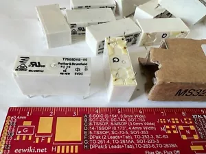 Potter & Brumfield T75S5D112-05 5VDC bajo perfil, relé PCB serie T75 - Imagen 1 de 3