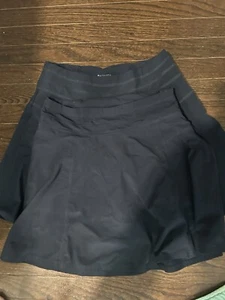 2 Athleta All Day Skort Navy Blau Tennis Golf Sport Skorts Größe 6 - Bild 1 von 3