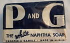 P And G The White Naphtha Soap By Procter & Gamble Bar Sealed Unopened Vintage