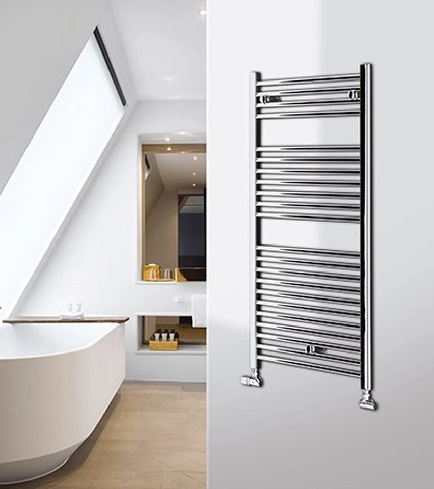 TERMOARREDO LAZZARINI MOD.SANREMO CROMO DRITTO H1703 (INTERASSE 40,45,50,55) - Immagine 1 di 1