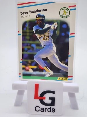 1988 Fleer Update Dave Henderson #U-53 - Image 1 of 2