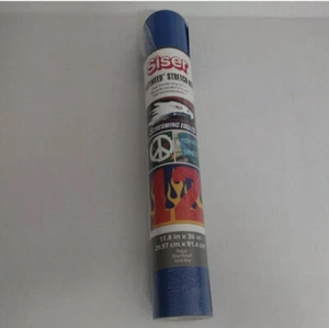 Siser Easyweed Stretch HTV Heat Transfer Vinyl Roll.11.8 x36 inch. Blue Royal.  - Picture 1 of 1