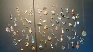 Riesig - Vintage Jewerly - EINOHRRING - Menge - Stein - Strass - Bild 1 von 16
