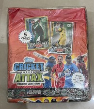 Topps Cricket attax ICC WC T20 2014 Retail box, 120 sealed packs, World Cup
