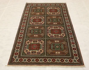 4'10" x 7'9" ft. Semi Antique Turkish Kayseri Hand Knotted Wool Traditional Rug - Picture 1 of 8