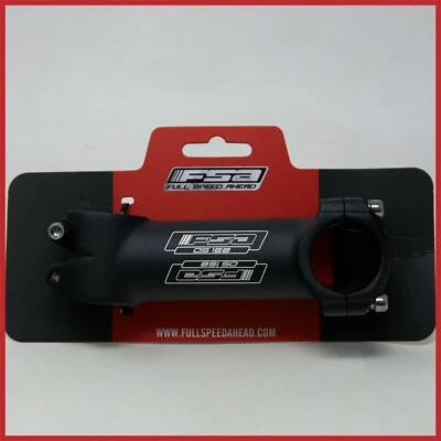 NOS FSA OS 168 ALLOY AHEAD STEM 110mm 1"+1/8 31.8mm THREADLESS ROAD RACING BIKE - Image 1 of 4