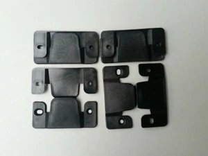 8 x Plastic Corner Sofa Beds Interlocking Connecting Clips Flush Mount Brackets - Picture 1 of 3