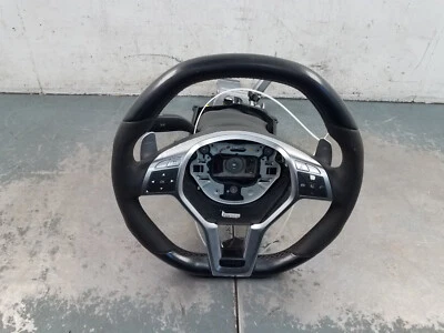 2014 Mercedes AMG E 63 S Leather Steering Wheel / Column / Key - * #9590 Q3 - Image 1 of 4