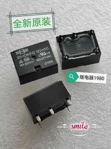 5pcs New Songchuan relay 5-pin 201-1CH-F-C 12VDC - Picture 1 of 1