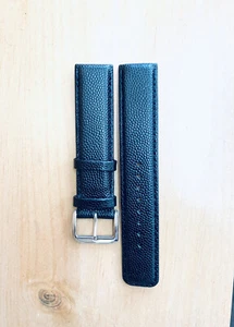 KENNETH COLE WATCH STRAP, KC1209 , BLACK LIZARD PATTERN , KENNETH COLE STRAP - Picture 1 of 12