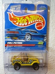 1999 Hot Wheels ROLL PATROL JEEP #1037 - Picture 1 of 2