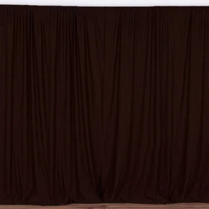 Solid Poplin Curtain Window Panel or Photography Studio Backdrop 58" Wide - Picture 1 of 72