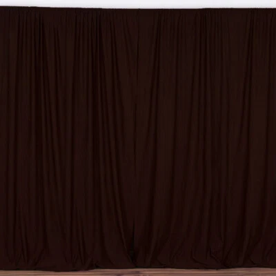 Solid Poplin Curtain Window Panel or Photography Studio Backdrop 58" Wide - Image 1 of 2