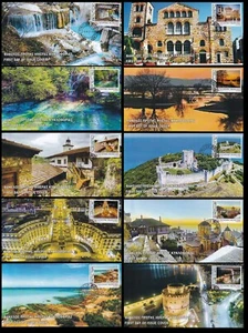 Greece 2021 Travelling in Greece Central Macedonia Unofficial FDC from booklet - Picture 1 of 5