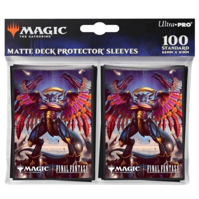 100 Ultra PRO Final Fantasy Bahamut Deck Protector Card Sleeves Standard 66x91mm - Image 1 of 4