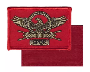 Roman Republic Eagle Legion SPQR Flag Morale Tactical Hook Patch (LS) - Picture 1 of 2