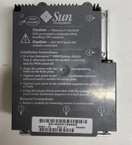 Sun 501-6009 X2580A 400MHz UltraSPARC II Module - Picture 1 of 4