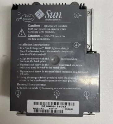 Sun 501-6009 X2580A 400MHz UltraSPARC II Module - Image 1 of 4