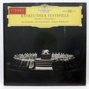 SLPM 136006 ⸺ WILHELM PITZ ⸺ WAGNER bayreuther festspiele ⸺ DGG red stereo LP - Bild 1 von 2