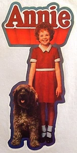 Original Vintage 1982 Annie Película Iron On Transfer Little Orphan Annie - Imagen 1 de 1