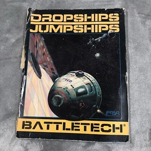 Battletech #1619: Dropships & Jumpships (FASA 1500) Roleplaying Book - Picture 1 of 7