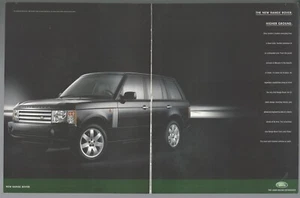 2003 RANGE ROVER 2-page advertisement, Land Rover SUV print ad - Bild 1 von 3