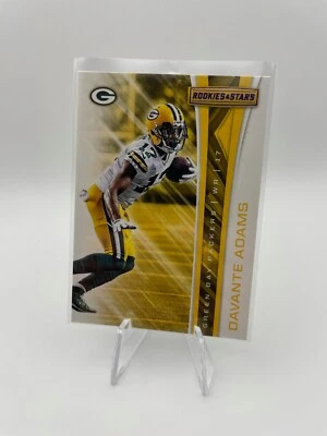 2017 Davante Adams Panini Rookies and Stars Purple Green Bay Packers #88 - Image 1 of 3