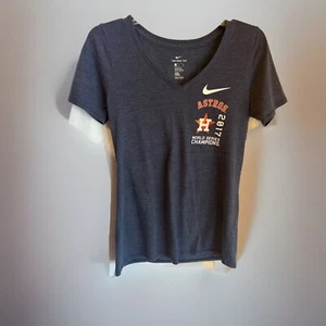 Houston Astros Women’s T-Shirt World Series Size Small MLB - Picture 1 of 3