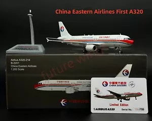 1:200 InFlight200* China Eastern Airlines A320 B-2201 "Primer A320" modo avión - Imagen 1 de 16