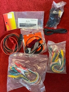 VARIED AND COLORED INSULATING TEST LEADS LARGE LOT USED AND NEW - Bild 1 von 6