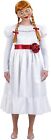 Smiffys 81006 Annabelle Kostüm, Damen, weiß rot, L-UK Größe 16-18