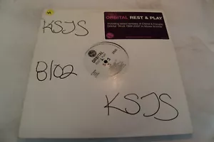 ORBITAL "REST & PLAY" EDM HOUSE TRANCE 12" VINYL PROMO EP 2002 FFRR RECORDS - Foto 1 di 4